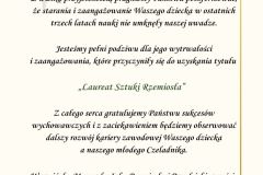 Green Watercolor Leaves Simple Congratulations Document - 2