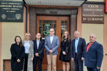 Spotkanie w Cechu Rzemieślników i Przedsiębiorców w Lubawie